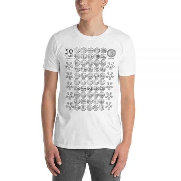 50 State Quarter Coin Carousels T-Shirt